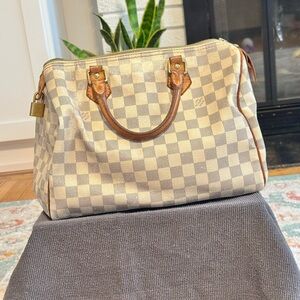 Louis Vuitton Speedy Damier 30 Azur